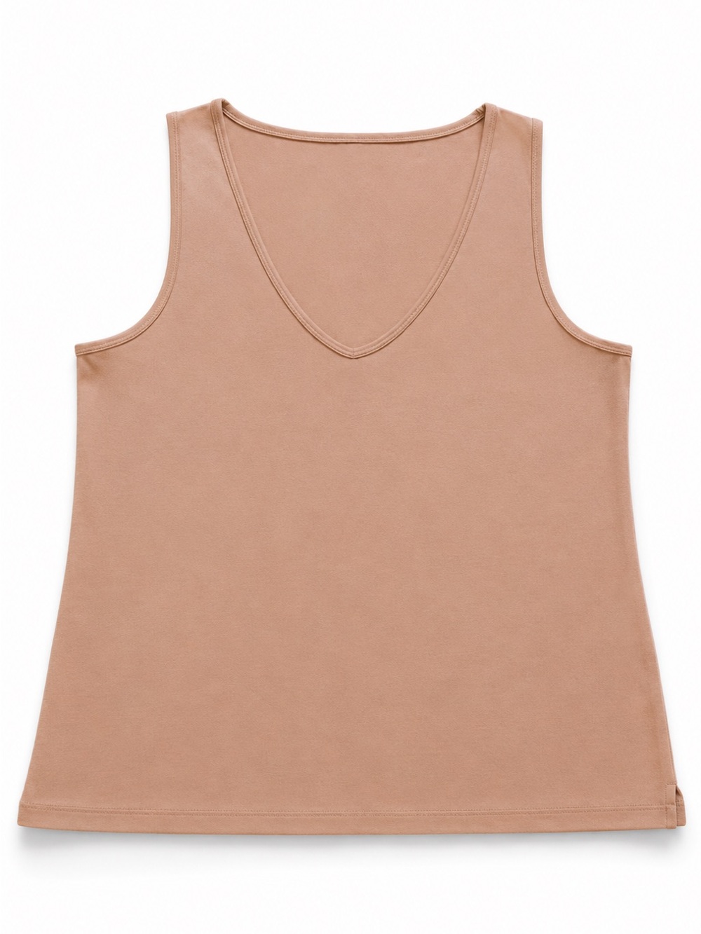Madewell NWT Classic V-Neck Tank Top Mauve Pink